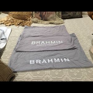 Two extra large Braman dust bags suitable for a weekend or sm. Luggage. $15 each